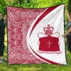 Tokelau Coat Of Arms Polynesian Premium Quilt  Circle Style  08 J2  Quilt